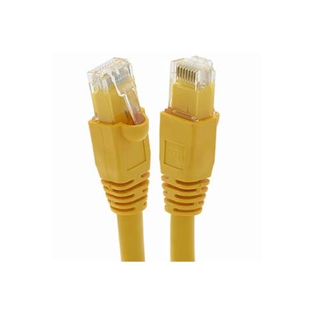 Bestlink Netware CAT6A UTP Ethernet Network Booted Cable- 3ft- Yellow 100753YW